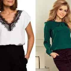 Eleganckie bluzki damskie koronkowe, które dodadzą klasy każdej stylizacji