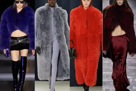 Sztuczne futra są modne: najnowsze trendy stylizacji i kolory na sezon