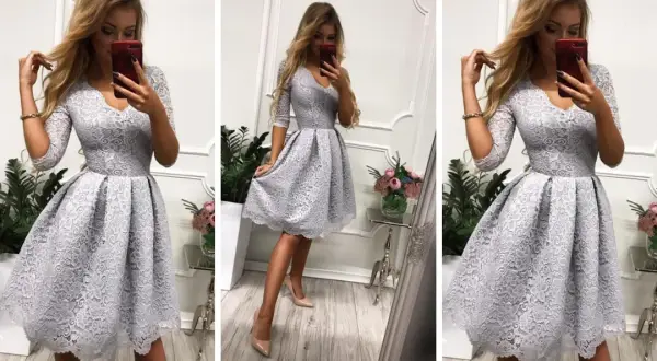 Elegancka sukienka przed kolano – wybór, który zachwyca na każdą okazję